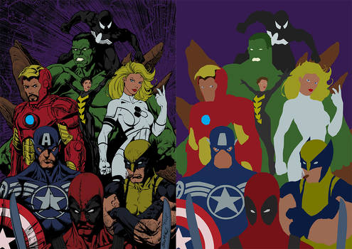 My Avengers by Bigg Miggs Flats.