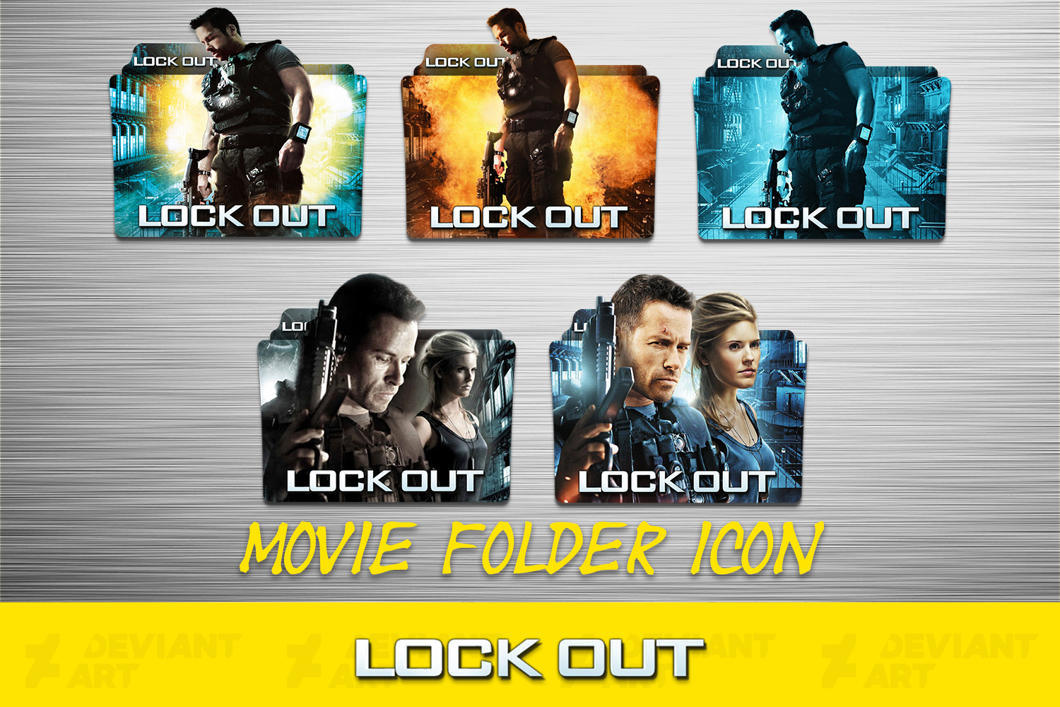 Lock Out (2012) Folder Icon Pack by AhmtErnBrs60 on DeviantArt