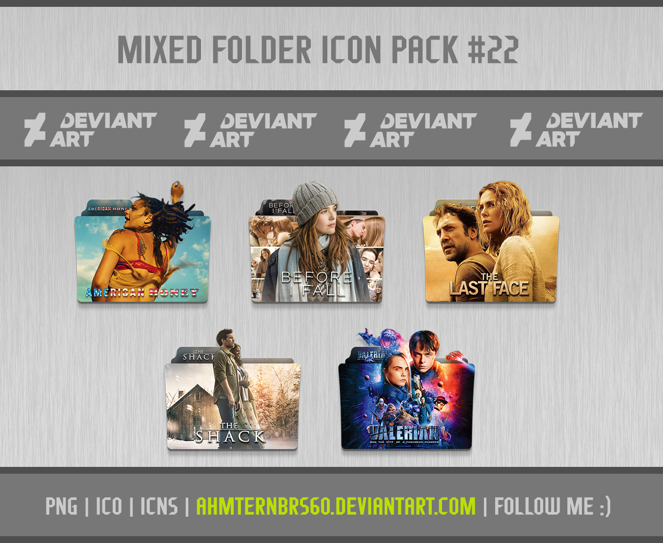 Mixed Folder Icon Pack #22 by AhmtErnBrs60 on DeviantArt
