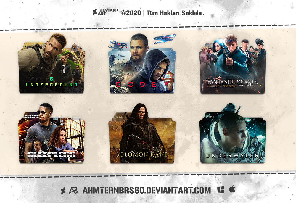 Mixed Folder Icon Pack #60 by AhmtErnBrs60 on DeviantArt