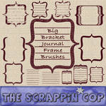 ScrappinCop Journal Brushes