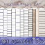 ScrappinCop notebook patterns