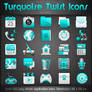 Turquoise Twist Icons