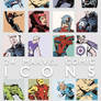 24 Marvel Comic Icons