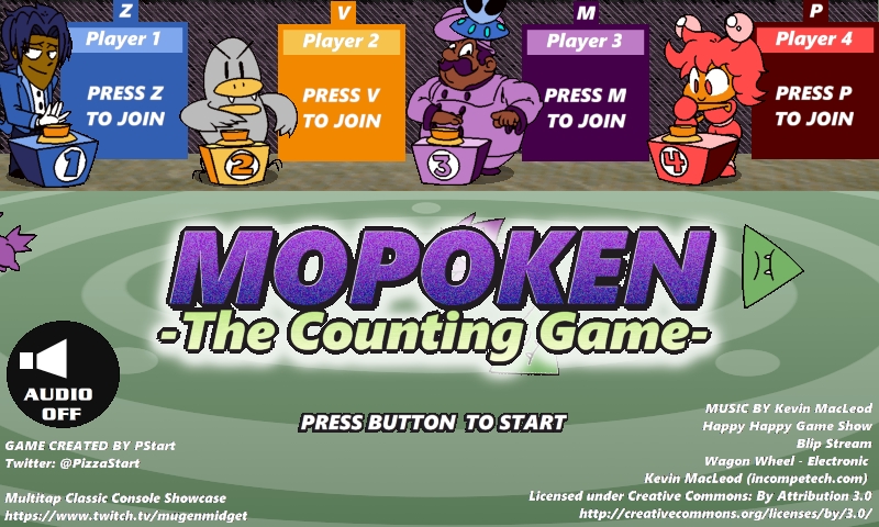 Mopoken - The Counting Game BROWSER VERSION