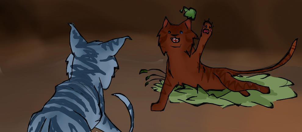 Briarlight and Jayfeather by DrawesomeJulia on DeviantArt