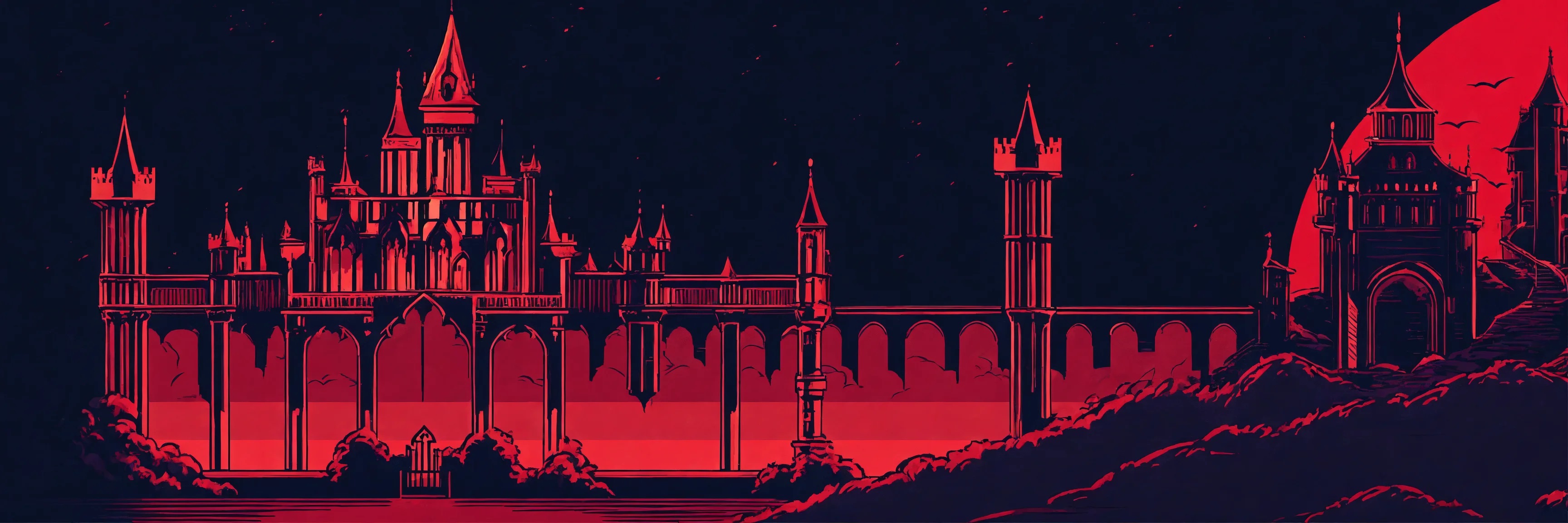 Black and Red Castles by dasShinoe on DeviantArt