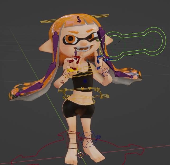 Inkling Girl (3D Model Port for Blender(DL)) by CappyAdams on DeviantArt Inkling Girl (3D Model Port for Blender(DL)) by CappyAdams on DeviantArt