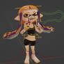 Inkling Girl (3D Model Port for Blender(DL))