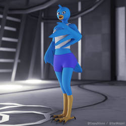 Tweetni (3D Model DL for Blender 3.6.1)