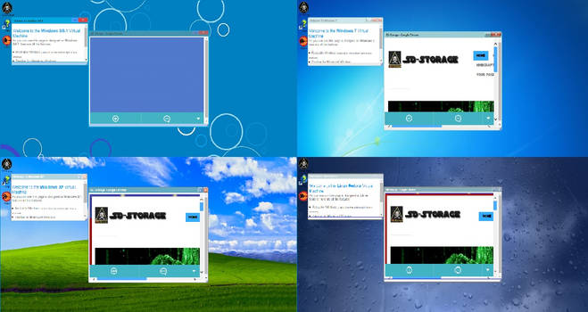 Windows XP, 7, 8, Linux designed interactive pages