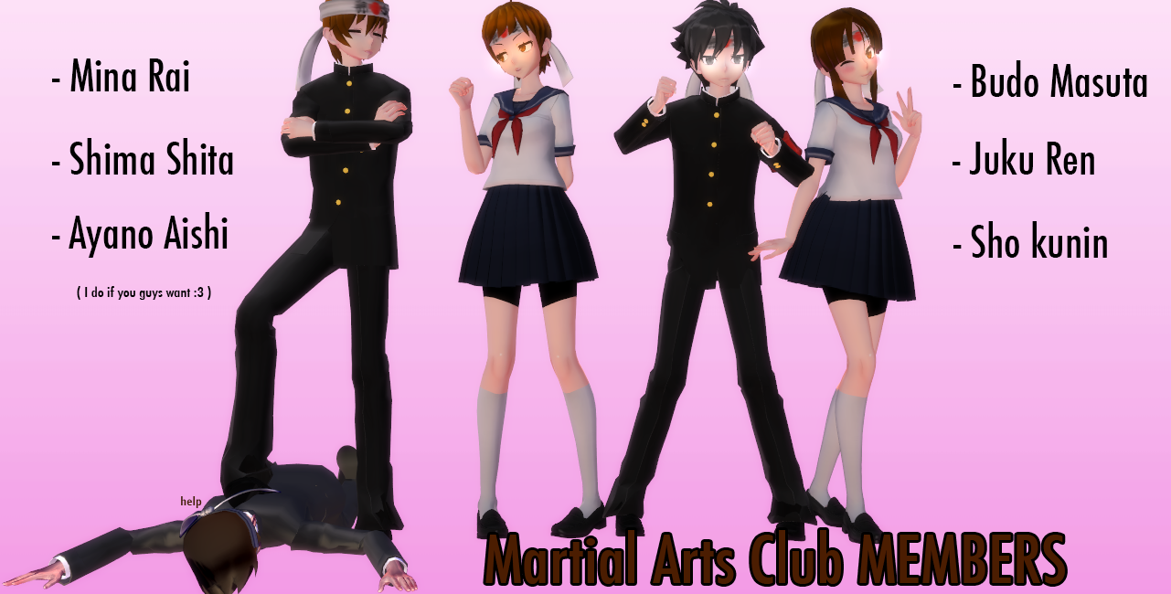 Ys X Mmd Update Martial Arts Club Members Dl By pmegag On Deviantart Ys X Mmd Update Martial Arts Club Members Dl By pmegag On Deviantart