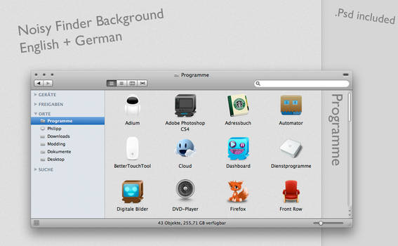 Noisy Finder Background