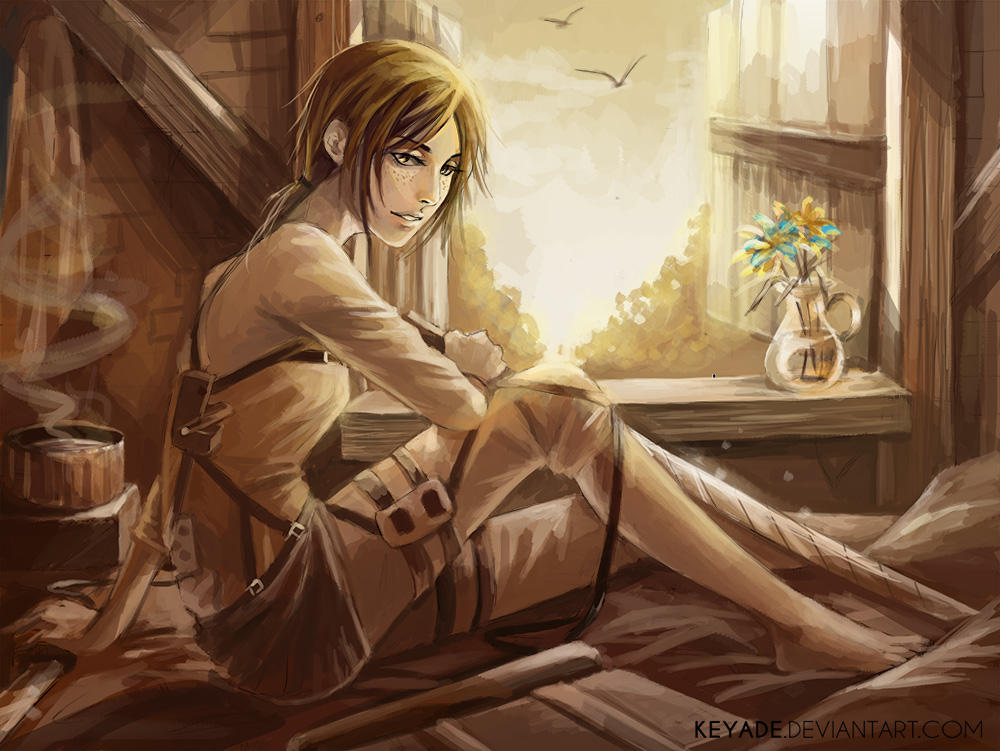 Featured image of post Aot Historia X Male Reader : Starved (levi x male!reader x eren).