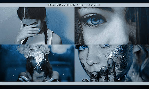 PSD COLORING #18 | YOUTH