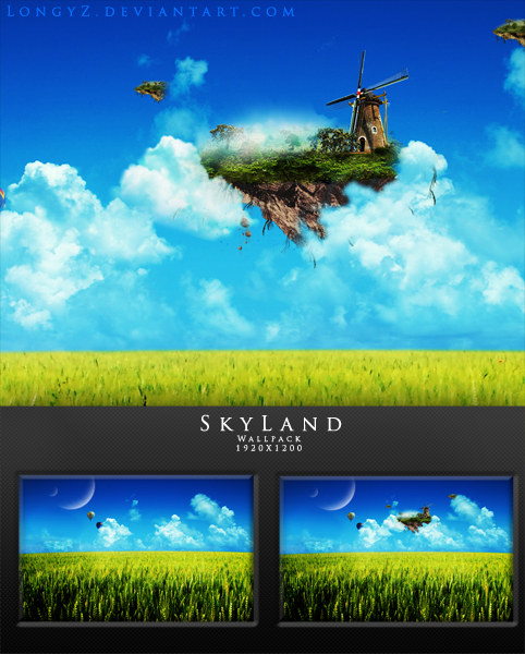 SkyLand - Wallpack