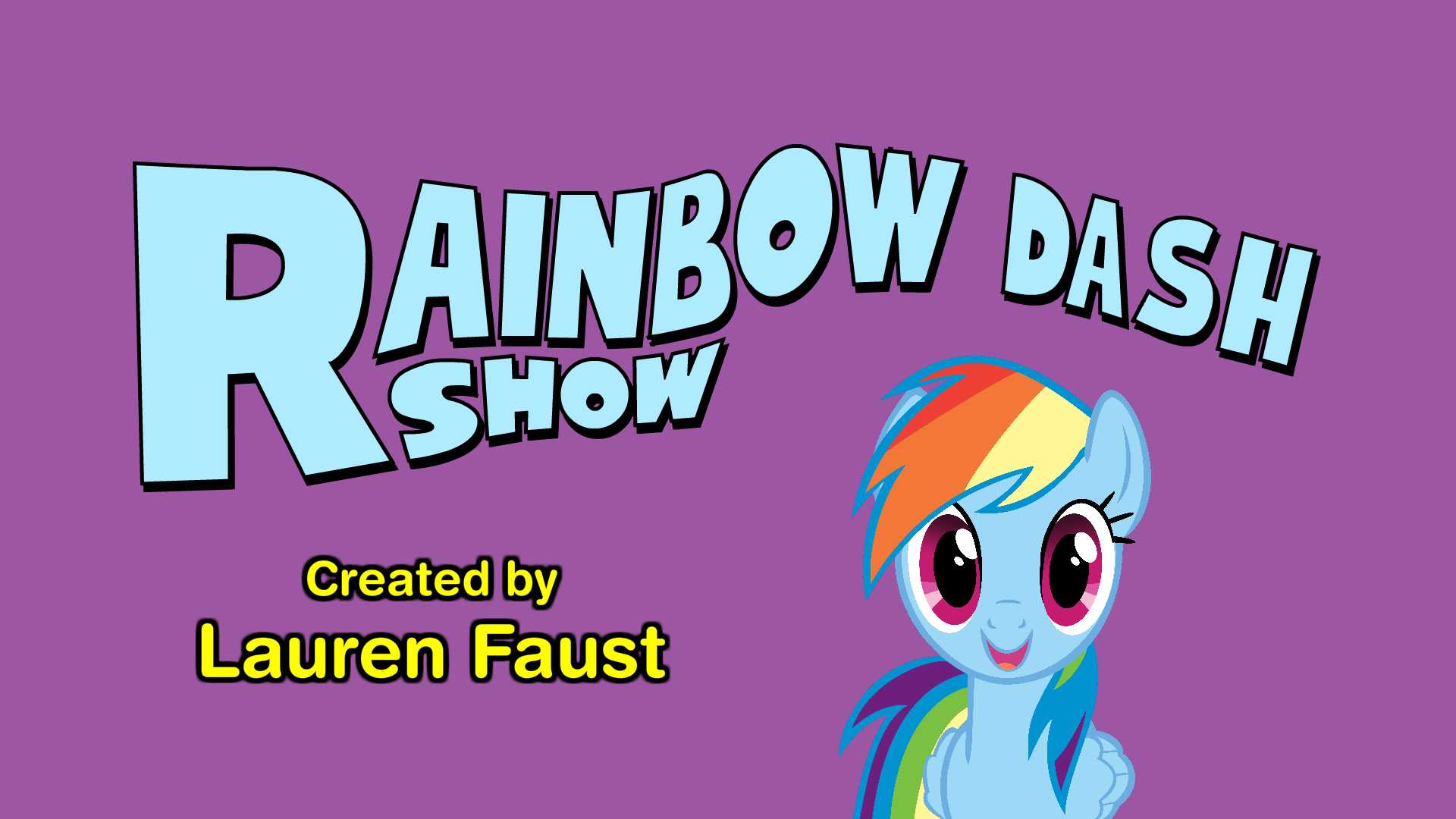 rainbow dash show