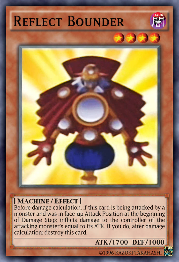 reflect card yugioh Bounder DCR-012 1st Edition Ultra Rare Near Mint All cards will be carefully packed for safe transit Reflect Energy by AlanMac95 on