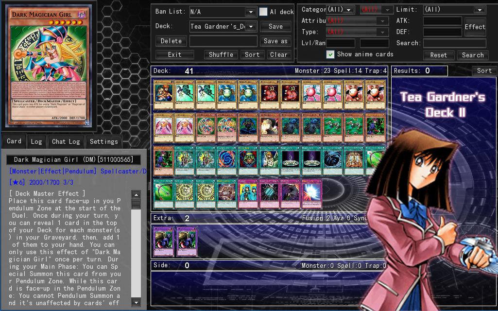 tea gardner 39 s anime deck 2 by septimoangel12 on deviantart status update format