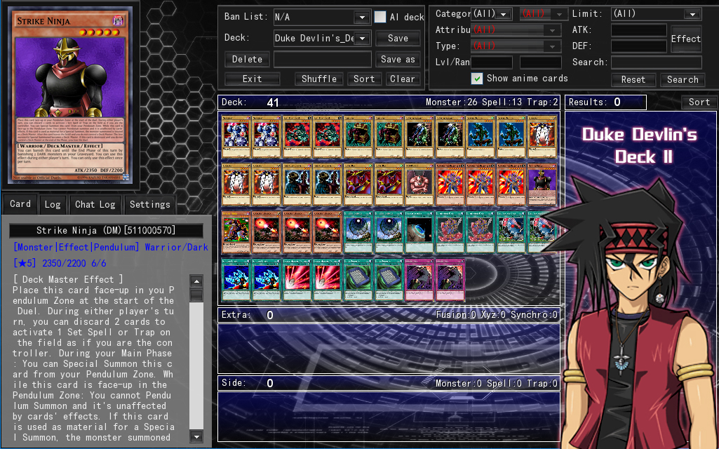 yugioh duke devlin deck Orica Yu-Gi-Oh! Episode Decks: Duke Devlin's