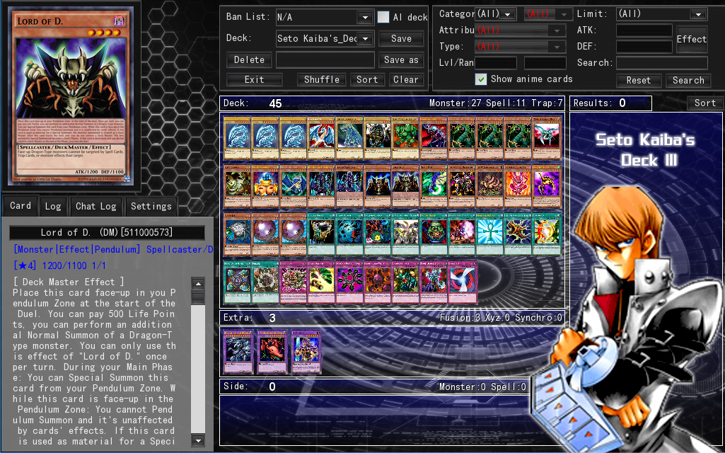 Seto Kaiba S Anime Deck 3 By Septimoangel12 On Deviantart Seto Kaiba S Anime Deck 3 By Septimoangel12 On Deviantart