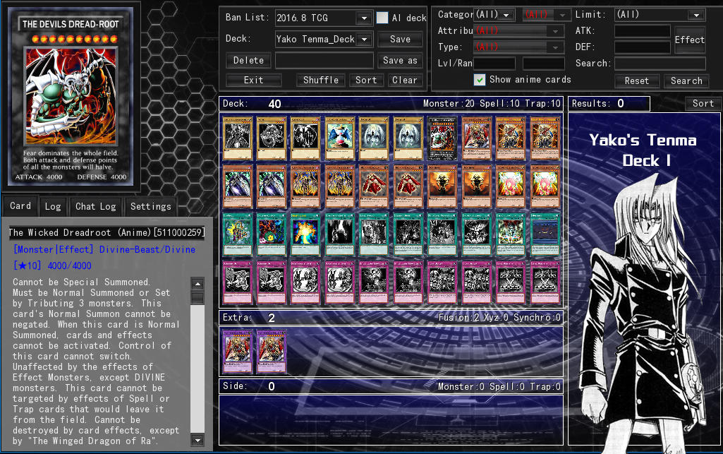 yugioh yako tenma deck Complete Custom for Yu-Gi-Oh! R Yako & Gekko Tenma -