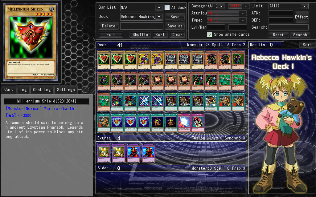rebecca yugioh deck Hawkins - Sh(r)ine of the Gem-Dragons it comes protected in a tamper Rebecca - Deck - YGOPRODeck
