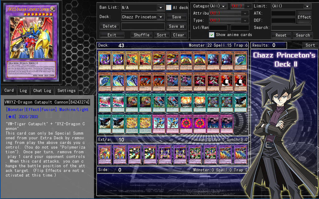yugioh chazz princeton deck Building Princeton's Armed Dragon/Ojama in Yu-Gi-Oh Duel Links Yu-Gi-Oh Cards - Chazz Princeton
