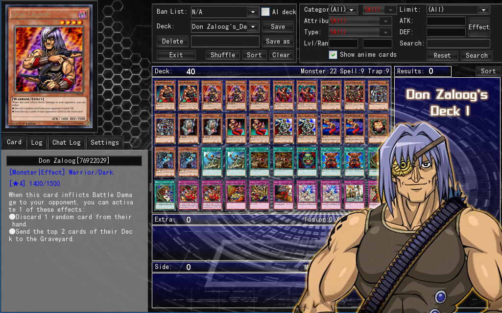 don zaloog yugioh card SBTK-EN016 Yu-Gi-Oh! trading and collectible card game (TCG/CCG) Don Zaloog - Yu-Gi-Oh Master