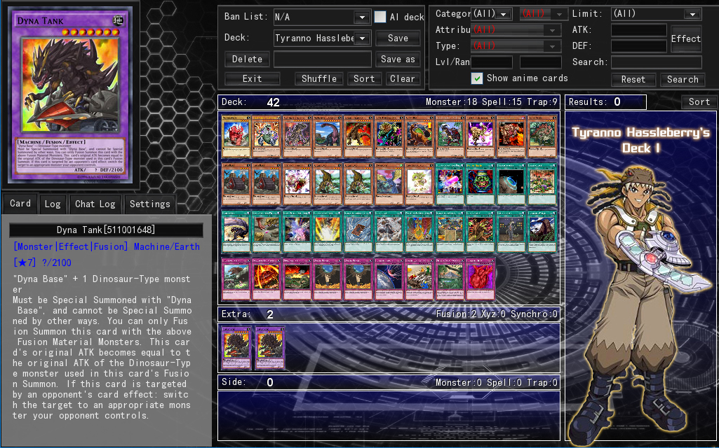 Tyranno Hassleberry's Deck 1 by Septimoangel12 on DeviantArt Tyranno Hassleberry's Deck 1 by Septimoangel12 on DeviantArt