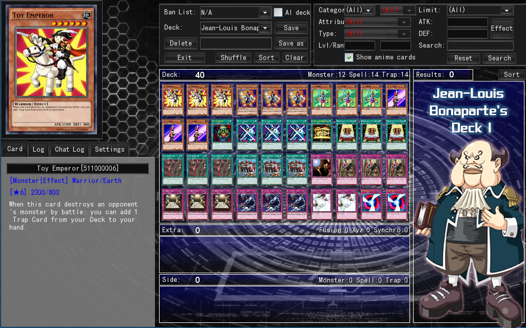 yugioh bonaparte deck Complete Custom for Yu-Gi-Oh! ZEXAL Legacy Deck - Marcel Bonaparte