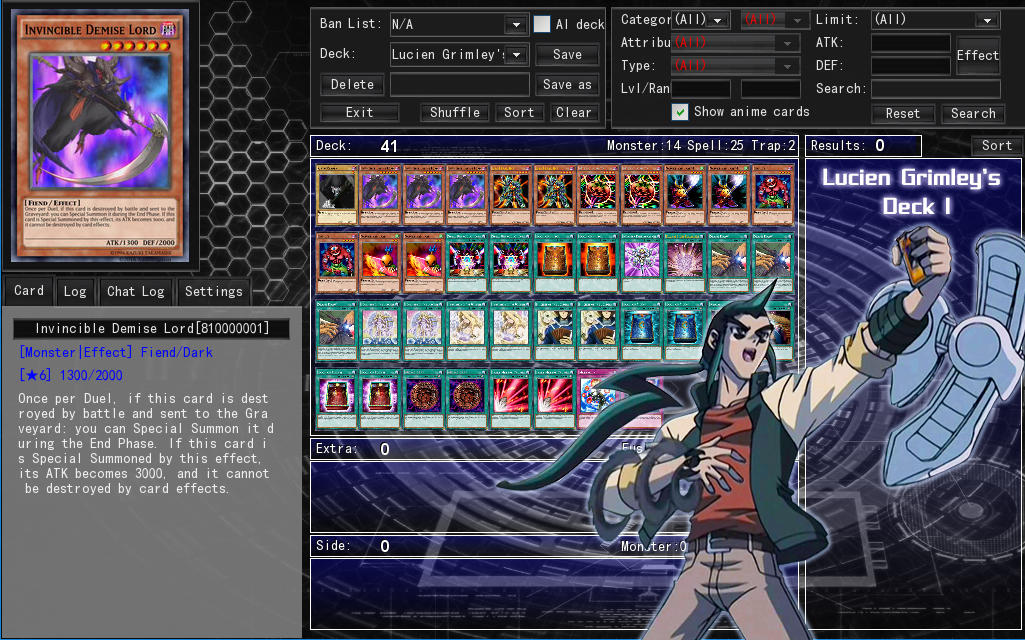 Lucien Grimley's Deck 1 by Septimoangel12 on DeviantArt