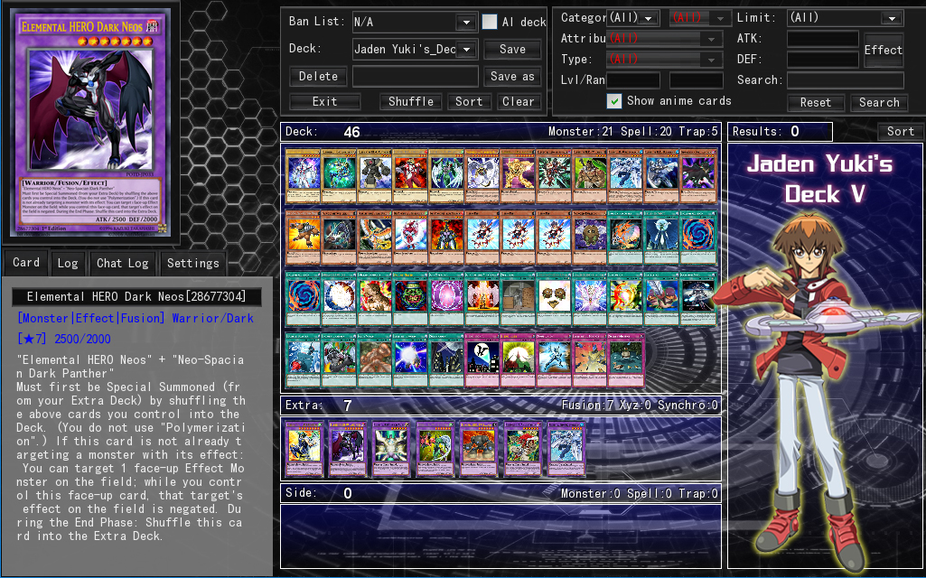 yugioh jaden yuki neo spacian deck Amazon.com: Yu-Gi-Oh! - Neo-Spacian Aqua Dolphin (DP03-EN005) - Duelist  Pack 3 Jaden Yuki 2 - Unlimited Edition main image 0