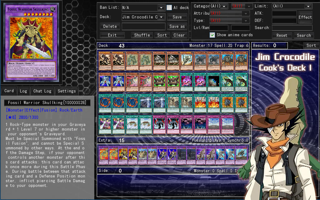 Jim Crocodile Cook's Deck 1 by Septimoangel12 on DeviantArt