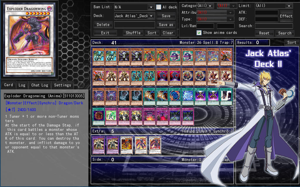 Jack Atlas Deck 1 by Septimoangel12 on DeviantArt