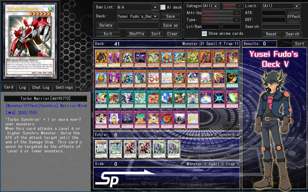 Yusei Fudo's Turbo Deck 3 by Septimoangel12 on DeviantArt