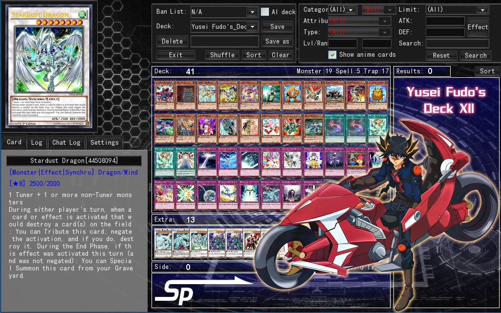 Yusei Fudo's Turbo Deck 8 by Septimoangel12 on DeviantArt