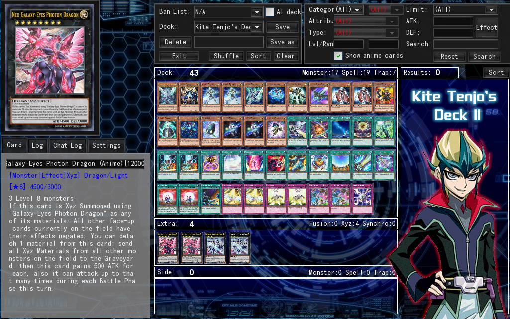 yugioh kite deck Kite Tenjo's Deck 2 by Septimoangel12 on DeviantArt
