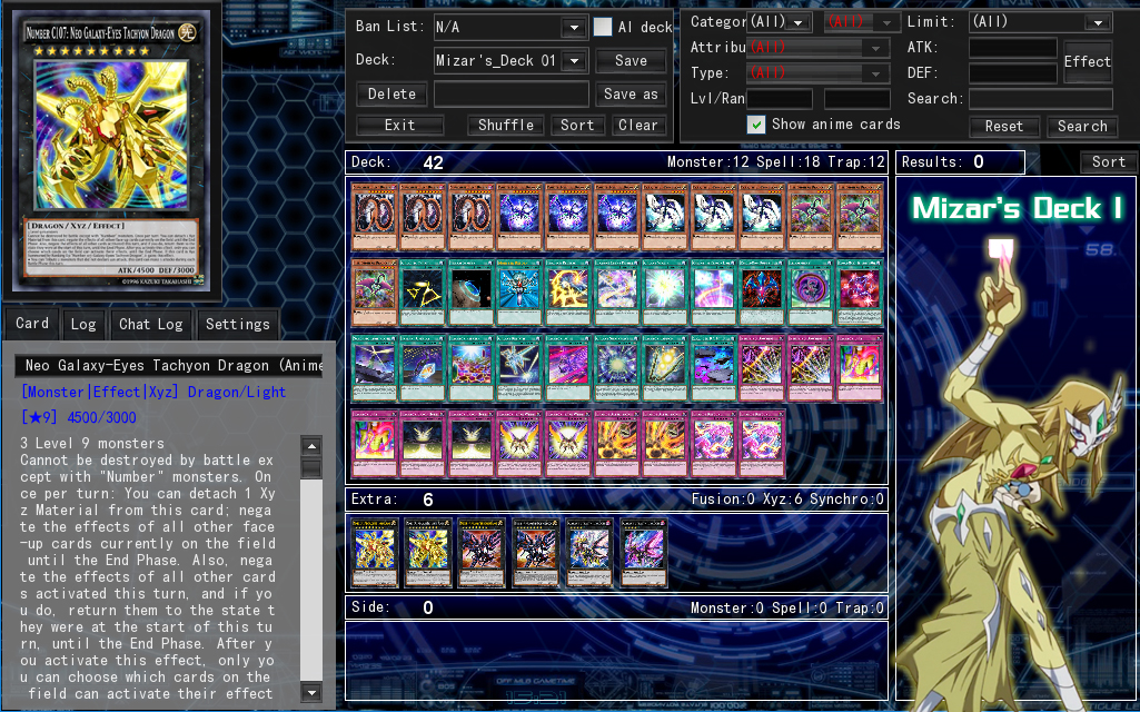 yugioh zexal mizar deck Yu-Gi-Oh! Maze of The Master Booster Box : Toys & Games Standard juniors sizes. Mizar's Deck 1 by Septimoangel12