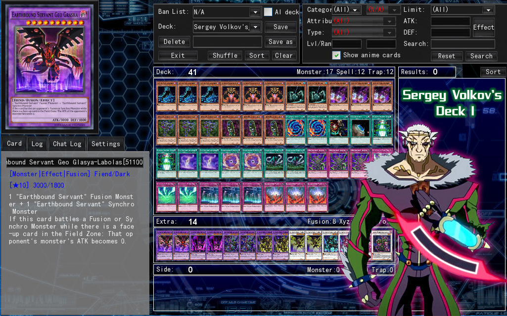 Sergey Volkov S Deck 1 By Septimoangel12 On Deviantart