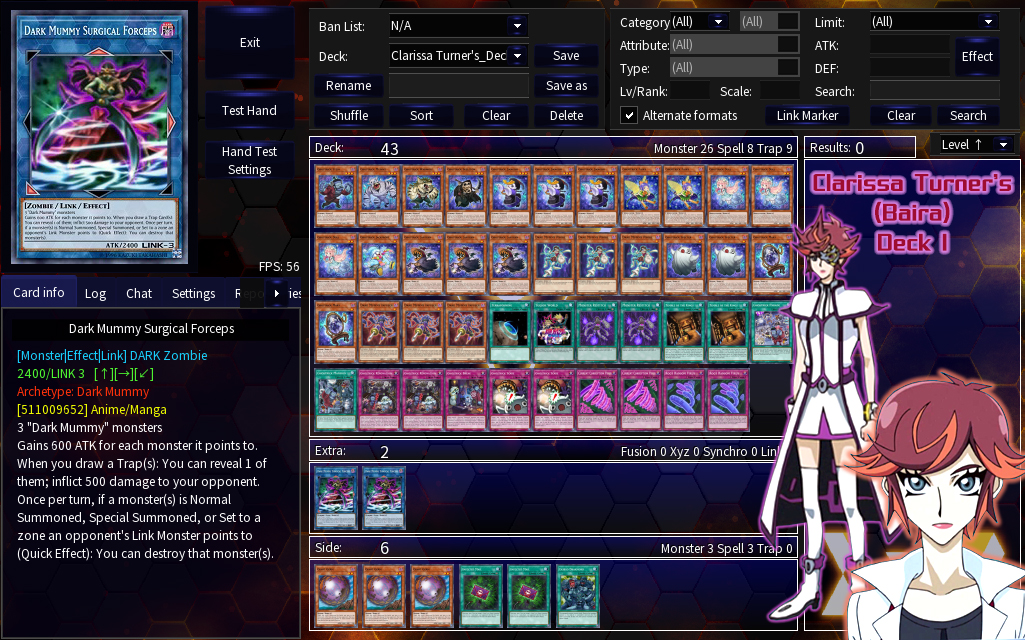 yugioh vrains deck Complete Custom for Yu-Gi-Oh! This product includes an extra deck enhancement pack and you can enjoy deck enhancement using the enhanced pack card Clarissa Turner's (Baira) Deck 01