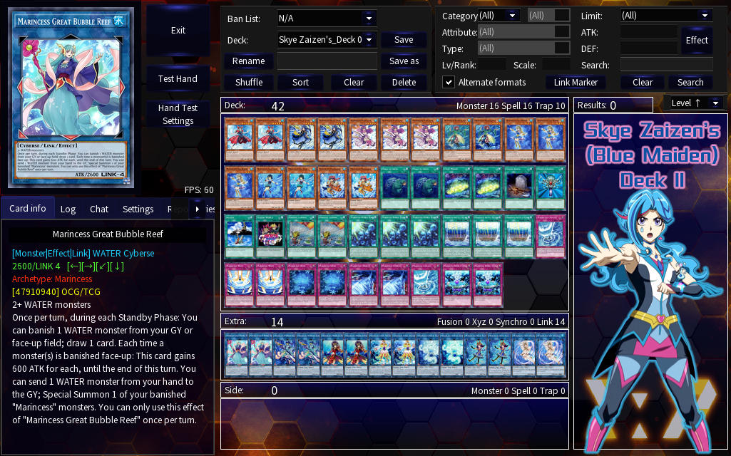 Skye Zaizen's (Blue Maiden) Deck 02 by Septimoangel12 on DeviantArt