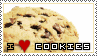 Stamp: I Love Cookies by Raine-Rose