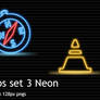 Apps set 3 Neon