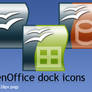 OpenOffice dock icons
