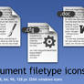 Document filetype icons