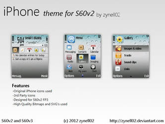 iPhone theme (S60v2)