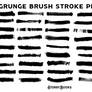 Grunge Brush Stroke PNG Pack Transparent Banner