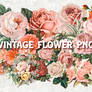 Vintage Flower PNG Pack Stock Resource Antique