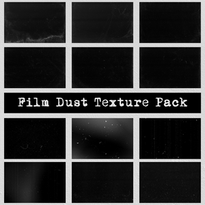 Film Dust Dark Grunge Background Texture Pack
